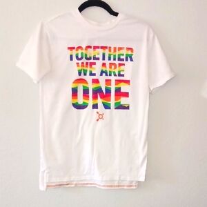 Orangetheory White and Red Short Sleeve Tees